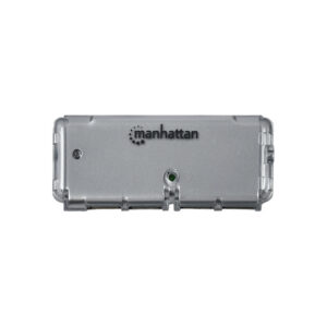 ADAPTADOR MINI HUB MANHATTAN USB 2.0 SIN FUENTE 4 PUERTOS