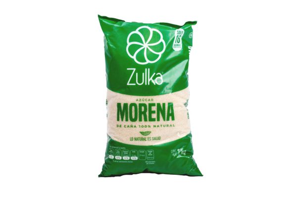 AZUCAR BOLSA ESTANDAR MORENA DE 1 KG ZULKA