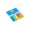 BANDERITAS JANEL MEMO TIP COLORES SURTIDOS NEON 5 X 1.69 PULGADAS CARTERA CON 25 HOJAS