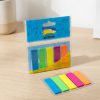 BANDERITAS JANEL MEMO TIP COLORES SURTIDOS NEON 5 X 1.69 PULGADAS CARTERA CON 25 HOJAS