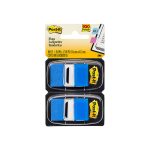 BANDERITAS POST-IT TAPE FLAGS AZULES 680-BE2 2 BLOCK CON 50 HOJAS CADA UNO