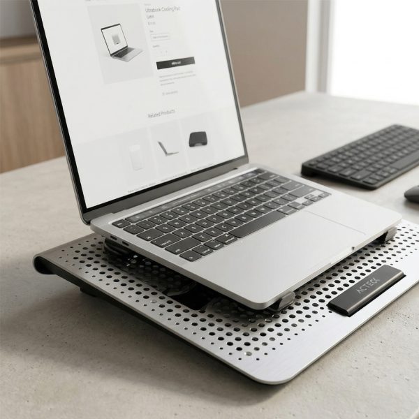 BASE ENFRIADORA ACTECK FROOST MAX B480 / 2 PUERTOS USB / 16 PULGADAS / 7 NIVELES