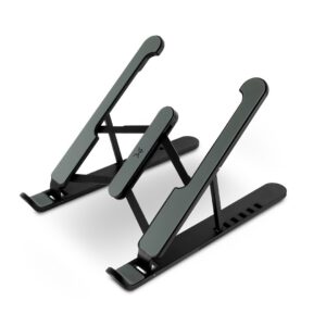 BASE PORTÁTIL PERFECT CHOICE PARA LAPTOP Y TABLET COLOR NEGRO