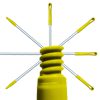 BASTON CON PUNTA EL CASTOR ALUMINIO MANGO 1.2 M