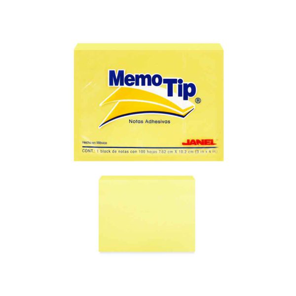 BLOCK-MEMO-TIP-57-NOTAS-ADHESIVAS-AMARILLO-3-X4-DE-100-HOJAS_B090-014_3-1 BLOCK MEMO TIP-57 NOTAS ADHESIVAS AMARILLO 3"X4" DE 100 HOJAS