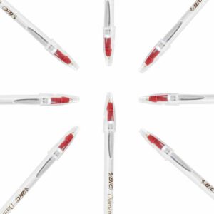 BOLIGRAFO BIC DIAMANTE PUNTO MEDIANO ROJO BIC