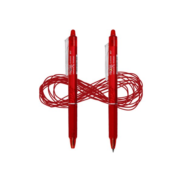 BOLIGRAFO BORRABLE PILOT FRIXION ROJO 0.7 MM 31452 CON 12 PZS
