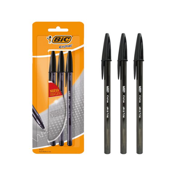 BOLIGRAFO-CRISTAL-NEGRO-PUNTO-ULTRAFINO-CON-3-PZS_B126-116_3-1 BOLIGRAFO CRISTAL NEGRO PUNTO ULTRAFINO CON 3 PZS