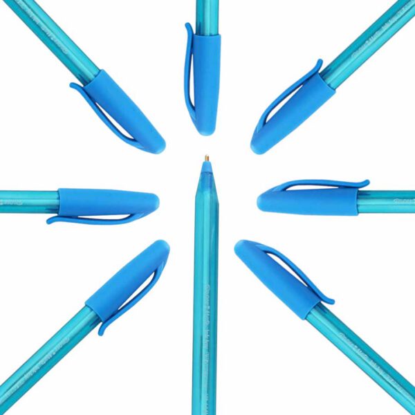 BOLIGRAFO-KILOMETRICO-100-PUNTO-MEDIANO-AZUL-TURQUEZA_B127-026_1 BOLIGRAFO PAPERMATE KILOMETRICO 100 PUNTO MEDIANO AZUL TURQUEZA