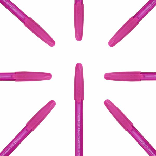 BOLIGRAFO-KILOMETRICO-100-PUNTO-MEDIANO-ROSA_B127-024_1-1 BOLIGRAFO PAPERMATE KILOMETRICO 100 PUNTO MEDIANO