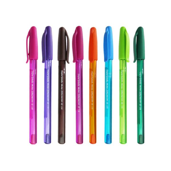 BOLIGRAFO-KILOMETRICO-100MED-SURTIDO-8-PIEZAS_B127-044_1 BOLIGRAFO PAPERMATE KILOMETRICO 100MED SURTIDO 8 PIEZAS