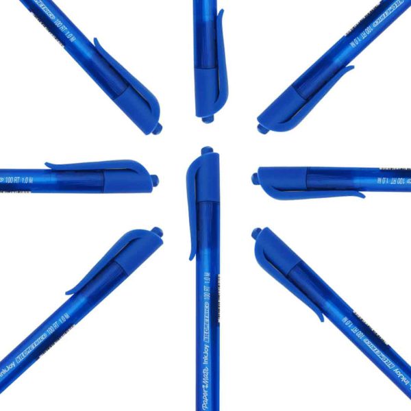 BOLIGRAFO-PAPERMATE-KILOMETRICO-100RT-RETRACTIL-PUNTO-MEDIANO-AZUL_B127-031_13 BOLIGRAFO RETRACTIL PAPERMATE KILOMETRICO 100RT PUNTO MEDIANO