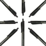 BOLIGRAFO PAPERMATE KILOMETRICO RETRACTIL PUNTO MEDIANO NEGRO RT CAJA CON 12 PZS