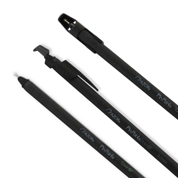 BOLIGRAFO PIN POINT GREEN FINO NEGRO 6893NE CON 3 PIEZAS