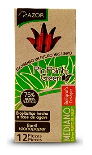 BOLIGRAFO-PIN-POINT-GREEN-MEDIANO-ROJO-6860RO-CON-12-PIEZAS_B129-044_1 BOLIGRAFO PIN POINT GREEN MEDIANO ROJO 6860RO CON 12 PIEZAS