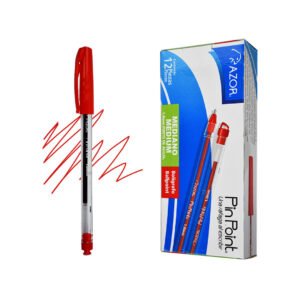 BOLIGRAFO-PIN-POINT-MEDIANO-ROJO-6830RO-CON-12-PIEZAS_B129-041_1 BOLIGRAFO PIN POINT MEDIANO ROJO 6830RO CON 12 PIEZAS