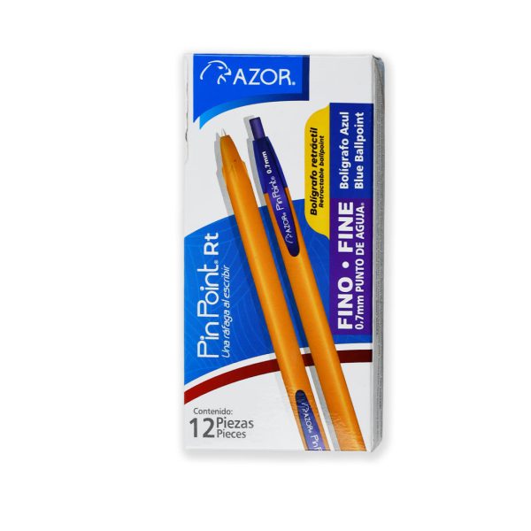BOLIGRAFO-PIN-POINT-RETRACTIL-FINO-0-7MM-AZUL-6120AZ-CON-12-PIEZAS_B129-047_4-1 BOLIGRAFO PIN POINT RETRACTIL FINO 0.7MM AZUL 6120AZ CON 12 PIEZAS