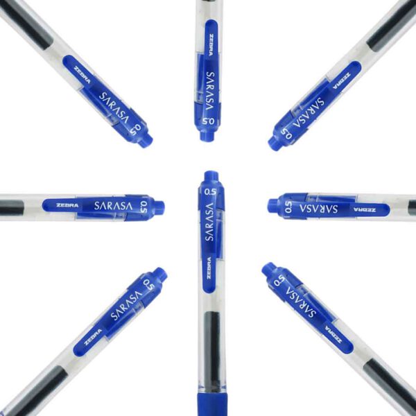BOLIGRAFO RETRACTIL ROLLER-GEL SARASA 0.5 MM AZUL 8851