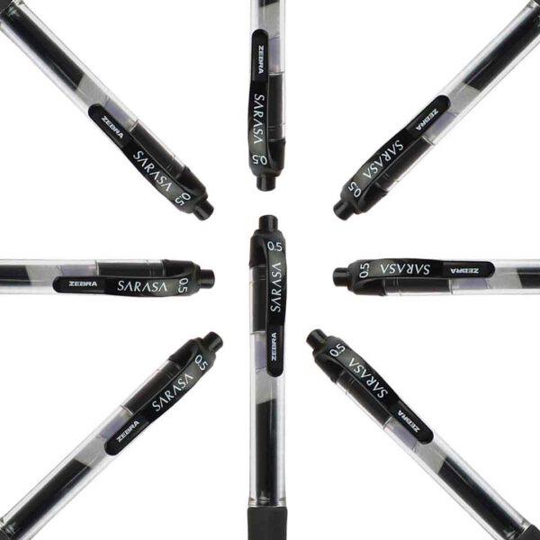 BOLIGRAFO RETRACTIL ROLLER-GEL SARASA 0.5 MM NEGRO 8850