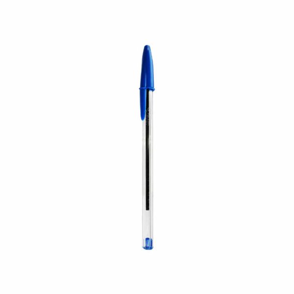 BOLIGRAFO ULTRA FINE CRISTAL AZUL CON 12 PZS