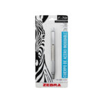 BOLIGRAFO ZEBRA F-701 PUNTO FINO NEGRO EN BLISTER