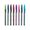 BOLÍGRAFOS BIC CRISTAL FASHION PUNTA ULTRA FINA 0.7 MM CON 10 PZS