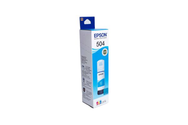 BOTELLA DE TINTA T504 T504220-AL CYAN 70 ML