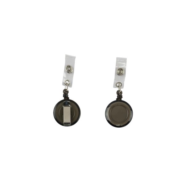 BROCHE ELASTICO RETRACTIL PARA GAFETE 10NT CON 10 PZS NEGRO