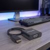 CABLE ADAPTADOR MANHATTAN VGA A HDMI NEGRO