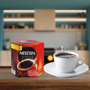 CAFÉ NESCAFE CLASICO EN STICK CAJA DE 50 SOBRES DE 2GR C/U