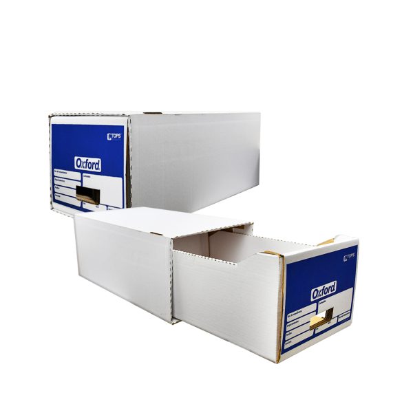 CAJA DE ARCHIVO DESLIZABLE TAMAÑO CARTA DE 65X31.5X24CM