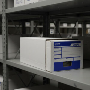 CAJA DE ARCHIVO DESLIZABLE TAMAÑO OFICIO DE 65X39.5X26.5CM