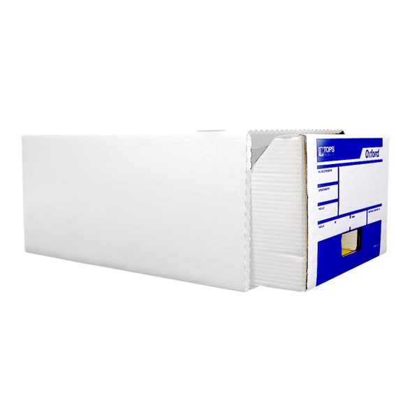 CAJA DE ARCHIVO DESLIZABLE TAMAÑO OFICIO DE 65X39.5X26.5CM