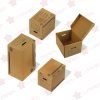 CAJA DE ARCHIVO MUERTO ARMABLE TAMAÑO CARTA 100% RECICLADA 50X31X25 CM CON 5 PZS