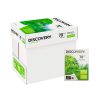 CAJA DE PAPEL BOND DISCOVERY VERDE CARTA 97 % BLANCURA 10 PAQUETES CON 500 HOJAS 70 GR