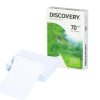 CAJA DE PAPEL BOND DISCOVERY VERDE CARTA 97 % BLANCURA 10 PAQUETES CON 500 HOJAS 70 GR