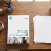 CAJA DE PAPEL BOND HP CARTA 92 % BLANCURA CON 5000 HOJAS 75 GRS