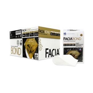 CAJA DE PAPEL FACIABOND DOBLE-CARTA 99 % 5 PAQUETES CON 500 HOJAS 75 GRS