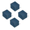 CAJA MULTIUSOS RIHAN MEDIUM SQUARE BOX 9.75X9.75X9.75 PULGADAS