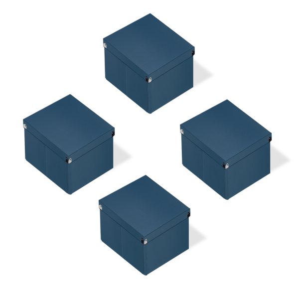 CAJA MULTIUSOS RIHAN MEDIUM SQUARE BOX 9.75X9.75X9.75 PULGADAS
