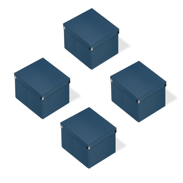 CAJA MULTIUSOS RIHAN MEDIUM SQUARE BOX 9.75X9.75X9.75 PULGADAS