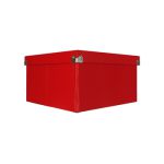 CAJA MULTIUSOS RIHAN MEDIUM SQUARE BOX 9.75X9.75X9.75 PULGADAS
