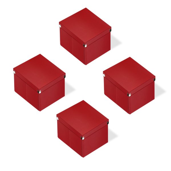 CAJA MULTIUSOS RIHAN MEDIUM SQUARE BOX 9.75X9.75X9.75 PULGADAS