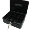 CAJA PARA DINERO METALICA NEGRA MEDIANA NEXTEP