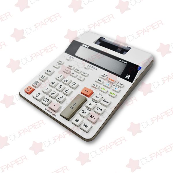 CALCULADORA CASIO FR-2650 12 DIGITOS CON ROLLO