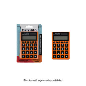 CALCULADORA DE BOLSILLO 8046CBB DE 12 DIGITOS PILA Y SOLAR