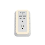 CARGADOR DE PARED ENERGON LUMINA CP515 NEGRO