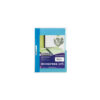 CARPETA PRESSBOARD BROCHE CON PERCALINA OFICIO AZUL CLARO P1195 CON 10 PZS