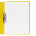 CARPETA PRESSBOARD BROCHE PRESION CARTA AMARILLO P0964 CON 4 PZS