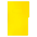 CARPETA PRESSBOARD BROCHE SIN PERCALINA CARTA AMARILLO LUX-C-AMA CON 10 PZS